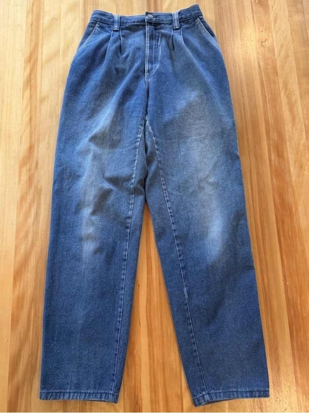 Women’s Straight Leg Denim Jeans in Blue
